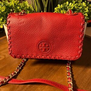 Tory Burch Red Crossbody Bag